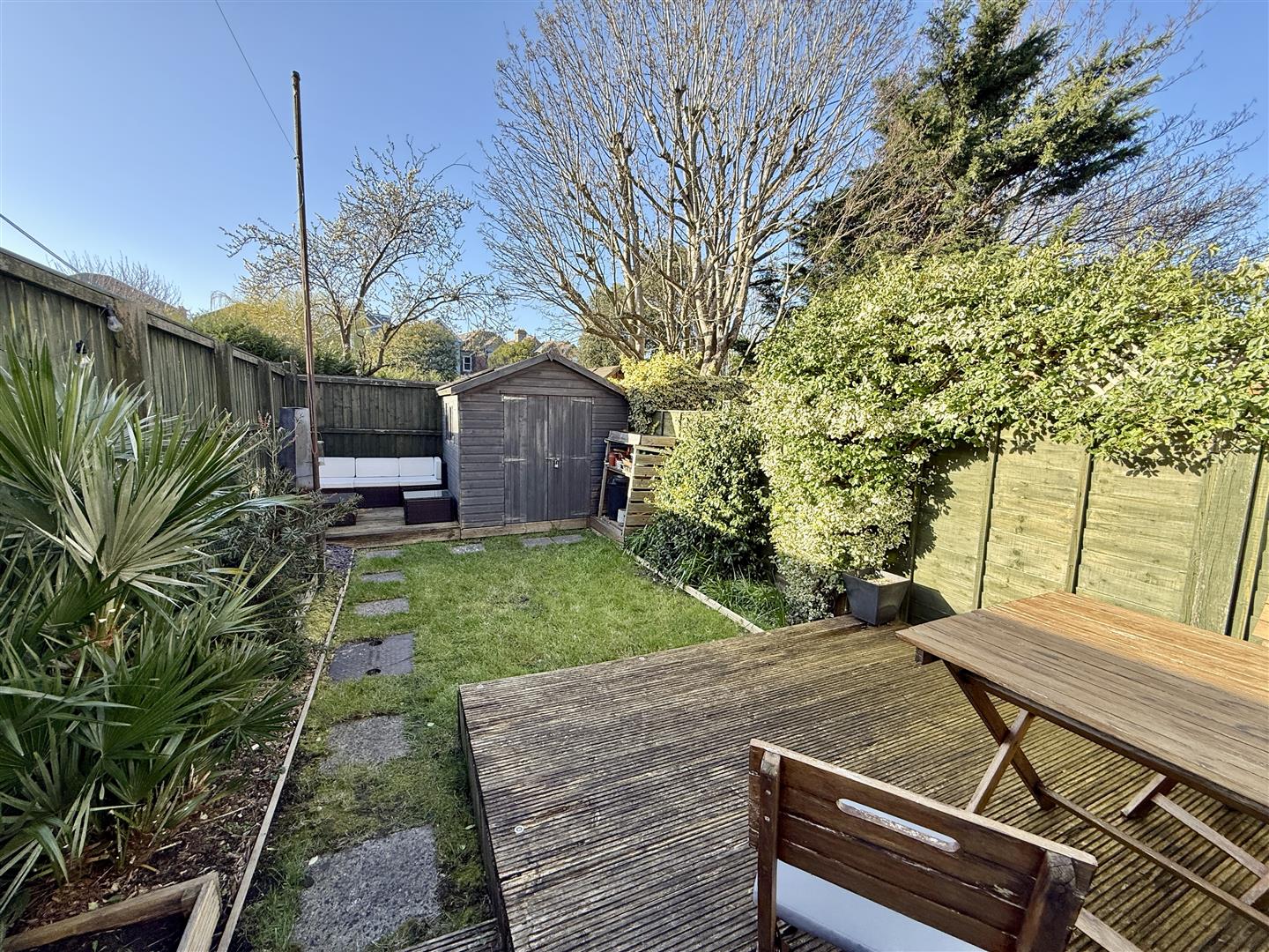 Rear Garden:
